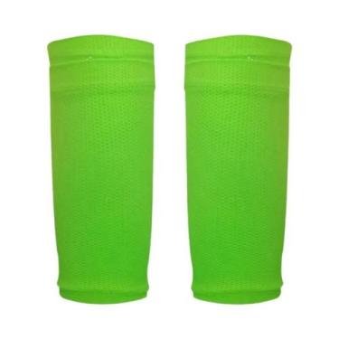 Imagem de Caneleiras De Futebol Respiráveis E Macias De Camada Dupla Com Inserçõ