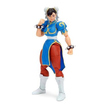 Imagem de Boneco de ação Jada Street Fighter II Chun Li de 6 polegadas