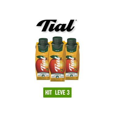 Imagem de Suco Nectar Tial Laranja 250Ml - Kit 3 Unid