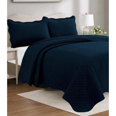 Imagem de Colcha Focus Queen Camesa Azul, UN, Azul
