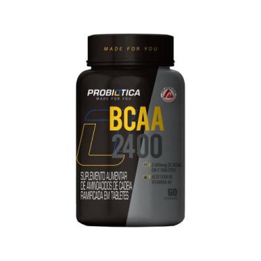 Imagem de BCAA Probiótica 2400 em Tabletes 60 Tabletes - sem Sabor, 1, 60 Tablet