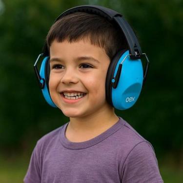 Imagem de Abafador De Ruido Autismo Autista Tod Tea Tdah Azul - OEX