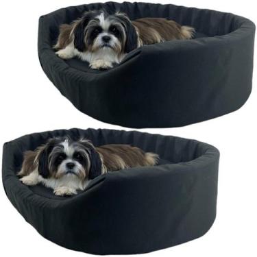 Imagem de 2x Cama Europa Pet Médio para Cachorros Gatos com Almofada - Supri Pet