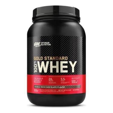Imagem de 100 Whey Gold Standard 907g 2lb Chocolate Optimum Nutrition