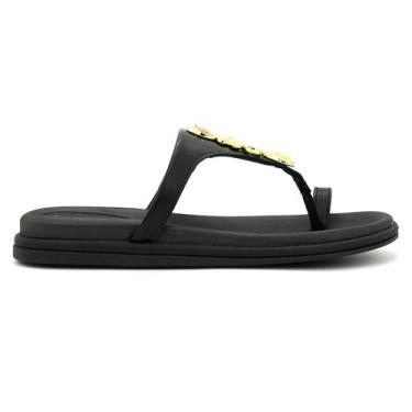 Imagem de Tamanco Feminina Beira Rio Original Papete Macia Leve 119, 35, Preto