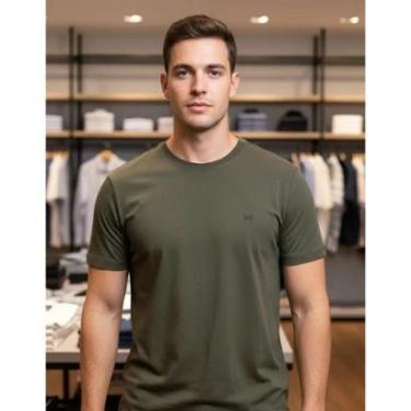 Imagem de Camiseta Hering Masculina Modelagem Regular-Masculino