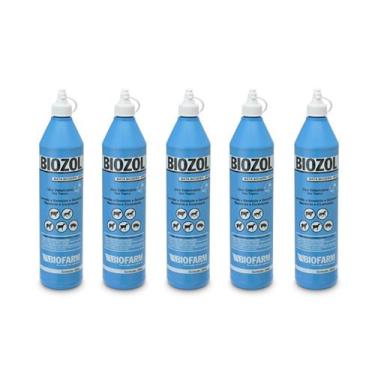 Imagem de Kit 5 Biozol Matabicheira 250ml Repelente Biofarm