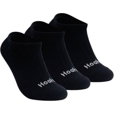 Imagem de Meia Kit 3 Pares Unissex Casual Básica Em Algodão Cano Invisivel Hoahi 004howi24456