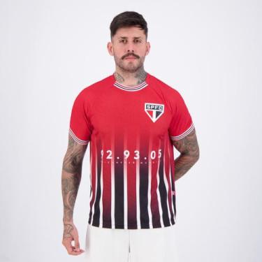 Imagem de Camisa São Paulo Esportiva Vermelha - Surf Center, M