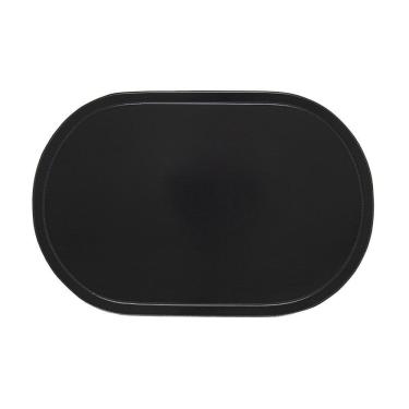 Imagem de Jogo Americano Copa E Cia Avulso Pvc Color Oval Preto