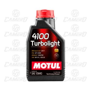 Imagem de Óleo Para Motor Motul 4100 Turbolight 10w40 Technosynthese API SN e AC