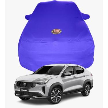 Imagem de Capa de Carro Fiat Fastback Tecido  Lycra Premium - Cadilhe Capas, Azu