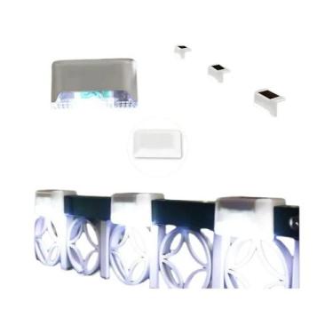 Imagem de Luzes Solares À Prova d'Água Para Deck, Pacote Com 20 Luzes LED Para E