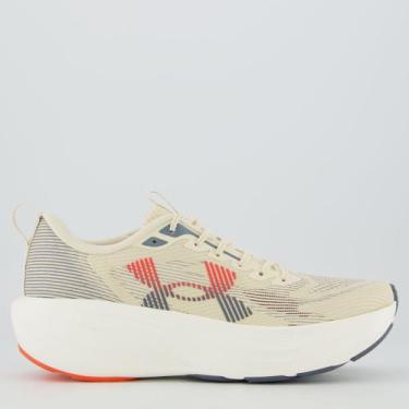 Imagem de Tênis Under Armour Charged Endless Off White e Cinza, 40