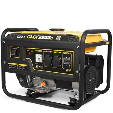 Imagem de Gerador Gasolina 4T Partida Manual Bivolt 7Hp 3KVA GMX3500R CSM