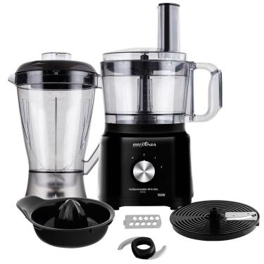 Imagem de Processador de alimentos Britânia All In One BMP900P | 2 Velocidades + Pulsar, 1000W, P...