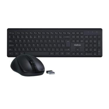 Imagem de Combo Teclado E Mouse Intelbras Csi50 Sem Fio