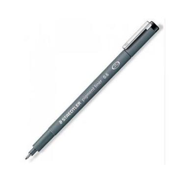 Imagem de Caneta Fineliner Pigment Liner 0.6Mm Pto - 308 06-9 04 - Staedtler