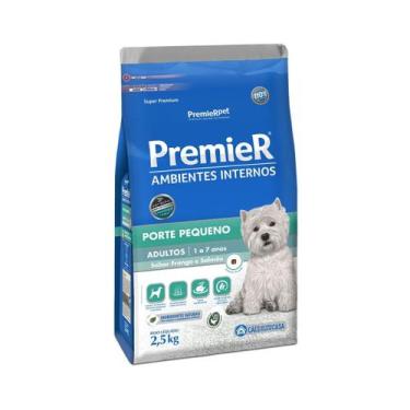 Imagem de Ração Premier Ambientes Internos Cães Adultos Pequeno 2,5 Kg - PREMIER