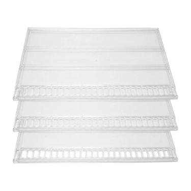 Imagem de Prateleira Acrílica Kit 3 Un Grade Refrigerador Geladeira Bosch Mabe C