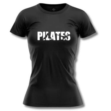 Imagem de Camiseta Feminina Pilates Dry Fit Uniforme Alta Qualidade - CRIEL, Pre