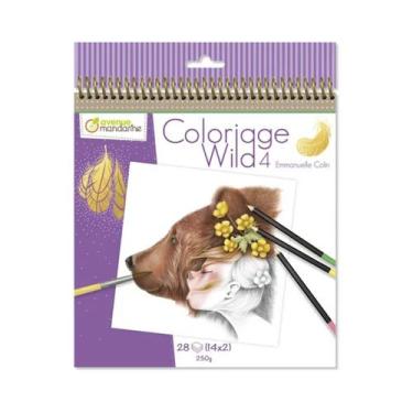 Imagem de Livro de Colorir Coloriage Wild vol4 28 Fls 200x255mm