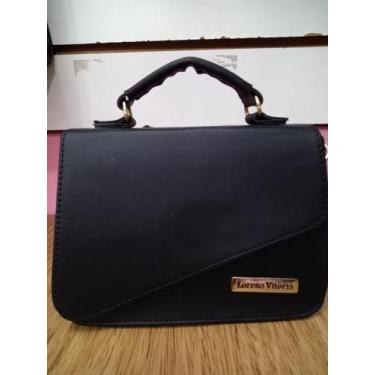 Imagem de Bolsa Mini com alça transversal Mini Bag - Lorena Vitoria, Preto