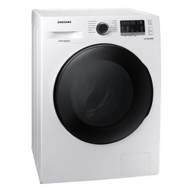 Imagem de Lava e seca samsung 11kg com ecobubble em aço inox branco 127v wd11a44