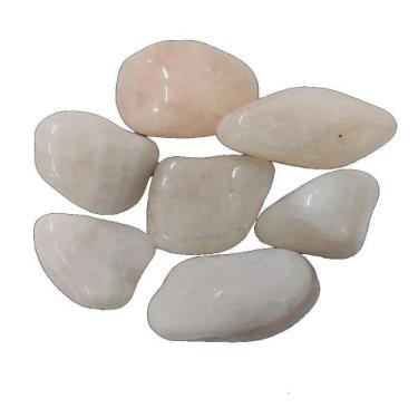 Imagem de B31014 - cristais e pedras roladas pct 250g - quartzo rosa - B.E.