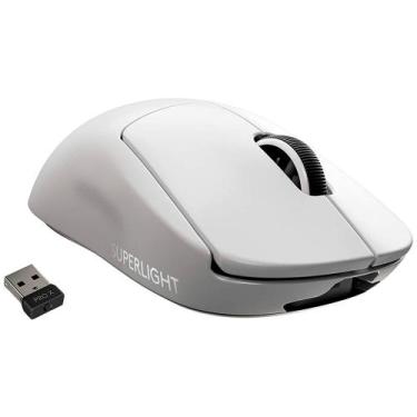 Imagem de Mouse Gamer Sem Fio Logitech G Pro X Superlight USB Branco - 910-00594
