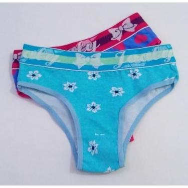 Imagem de Kit c/2 calcinha infantil. Tam: M e G. Val moda íntima - Val moda ínti