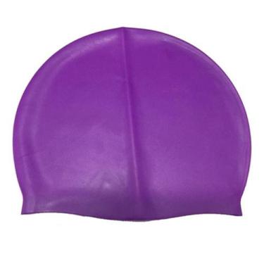 Imagem de Touca De Natação Em Silicone Clean Floty Cores Especiais, Lilás