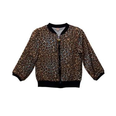 Imagem de Jaqueta Bomber Infantil Estampada - Gira Baby, Bege, 1