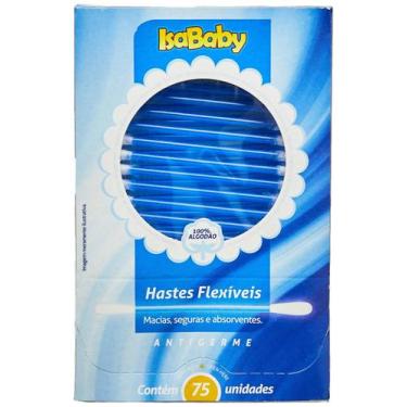 Imagem de hastes flexiveis Isababy 25 unidades KIT COM 2