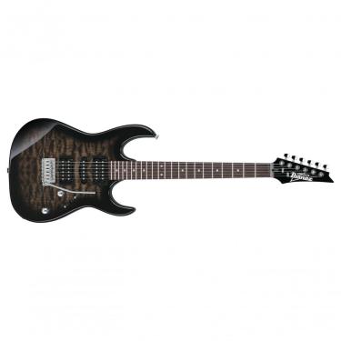 Imagem de Guitarra Elétrica RG GIO GRX70QA-TKS 6 Cordas Quilted Maple Art Grain Transparent Black Sunburst Ibanez
