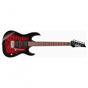 Imagem de Guitarra Elétrica RG GIO GRX70QA-TRB 6 Cordas Transparent Red Burst Ibanez
