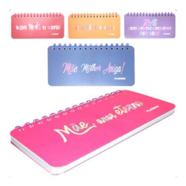 Imagem de Caderneta / planner semanal personalizado para mae com 78 folhas - cad