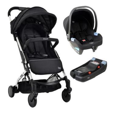 Imagem de Carrinho de Bebê Burigotto Zap Com Bebê Conforto Materna e Base Passei