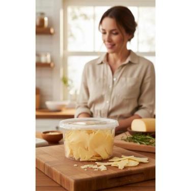 Imagem de Queijo Provolone Defumado Desidratado 110g Sabor Intenso - Congratulat
