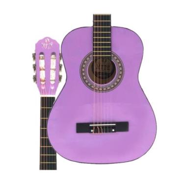 Imagem de Violão Myth Juvenil Tamanho 3/4 Mt34n - Lilás