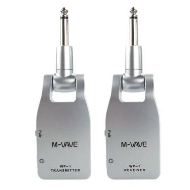 Imagem de Transmissor e Receptor Sem Fio MVAVE WP1 2.4G para Guitarra e Baixo  B
