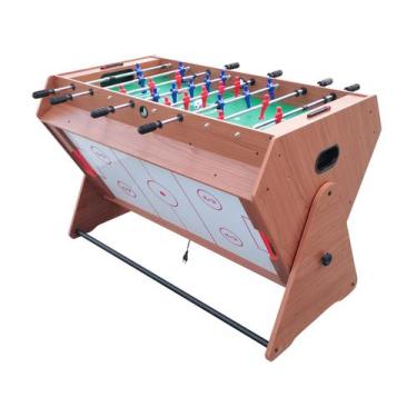 Imagem de Mesa Multijogos 3 em 1 Ahead Sports Pebolim Air Hockey e Sinuca