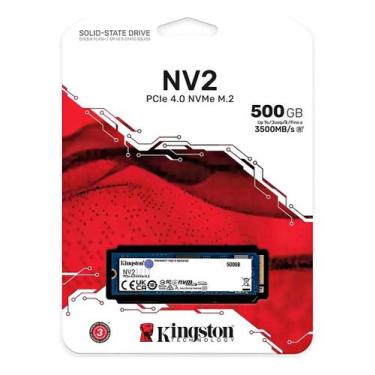 Imagem de Ssd Nvme Nv2 PCie 4.0 Kingston SNV2S 500G 500GB