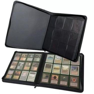 Imagem de Pasta Porta Cartões 480 Bolsos com Zíper  12 Folhas  Álbum Pokémon, Yu