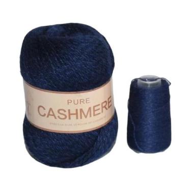Imagem de Fio De Lã Cashmere Para Tricô De Cachecol De Bebê 70g - Fio Para Croch
