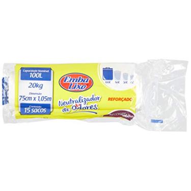Imagem de Embalixo Saco Para Lixo Neutralizador De Odores 100 Litros