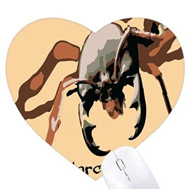Imagem de Mouse pad River Marching Ants Art Deco moderno coração tapete de borracha para escritório
