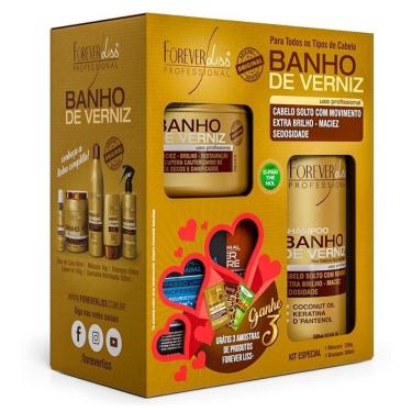 Imagem de Kit Especial Banho De Verniz  Forever Liss
