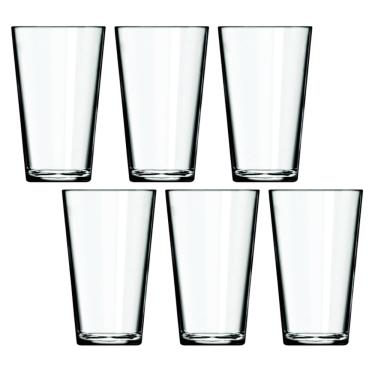 Imagem de Copo Vidro 350ml Cairo Suco Agua Glamour Luxo Nadir - 6 Un