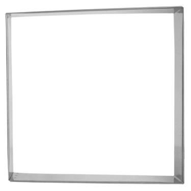 Imagem de Aro Cortador Quadrado 17 X 5 Cm Em Inox